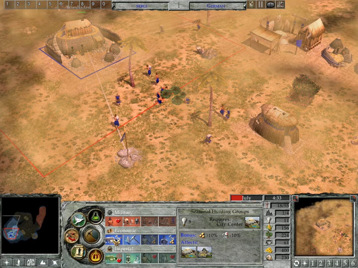 Captura de pantalla - Empire Earth II: Gold Edition