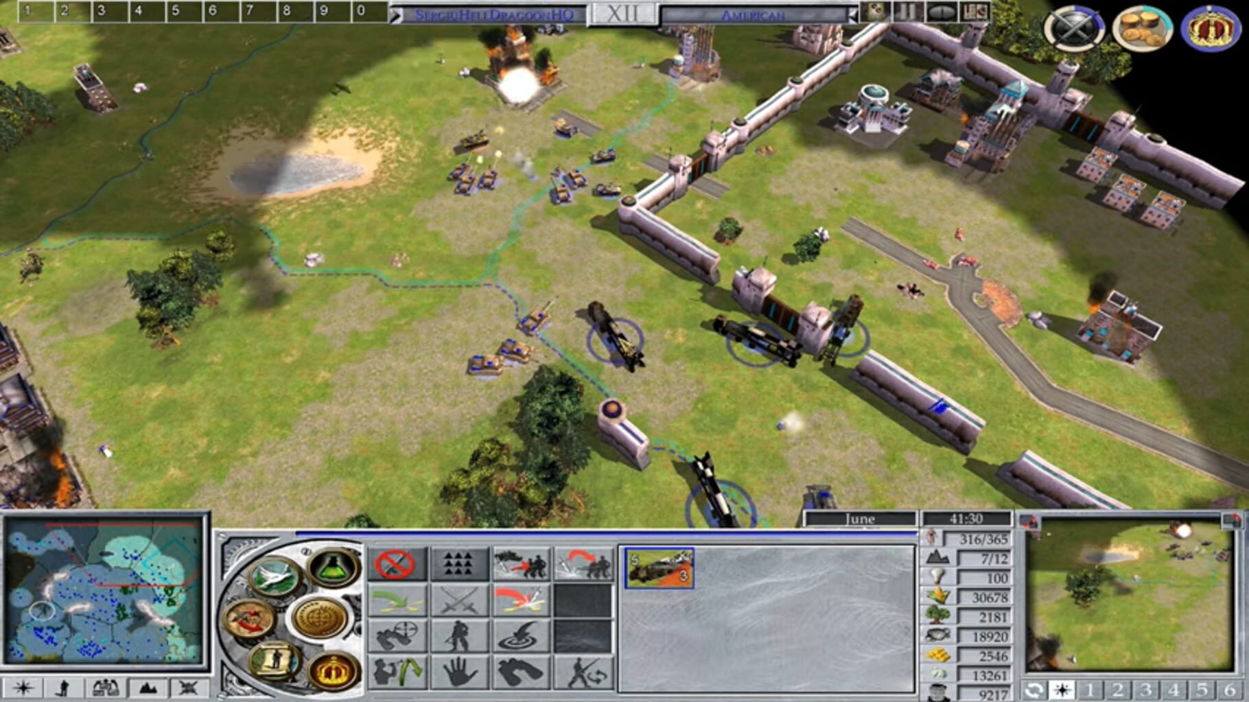 Captura de pantalla - Empire Earth II: Gold Edition