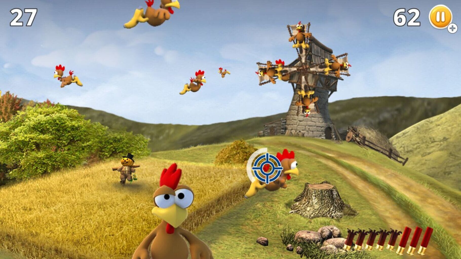 Crazy Chicken Remake screenshot