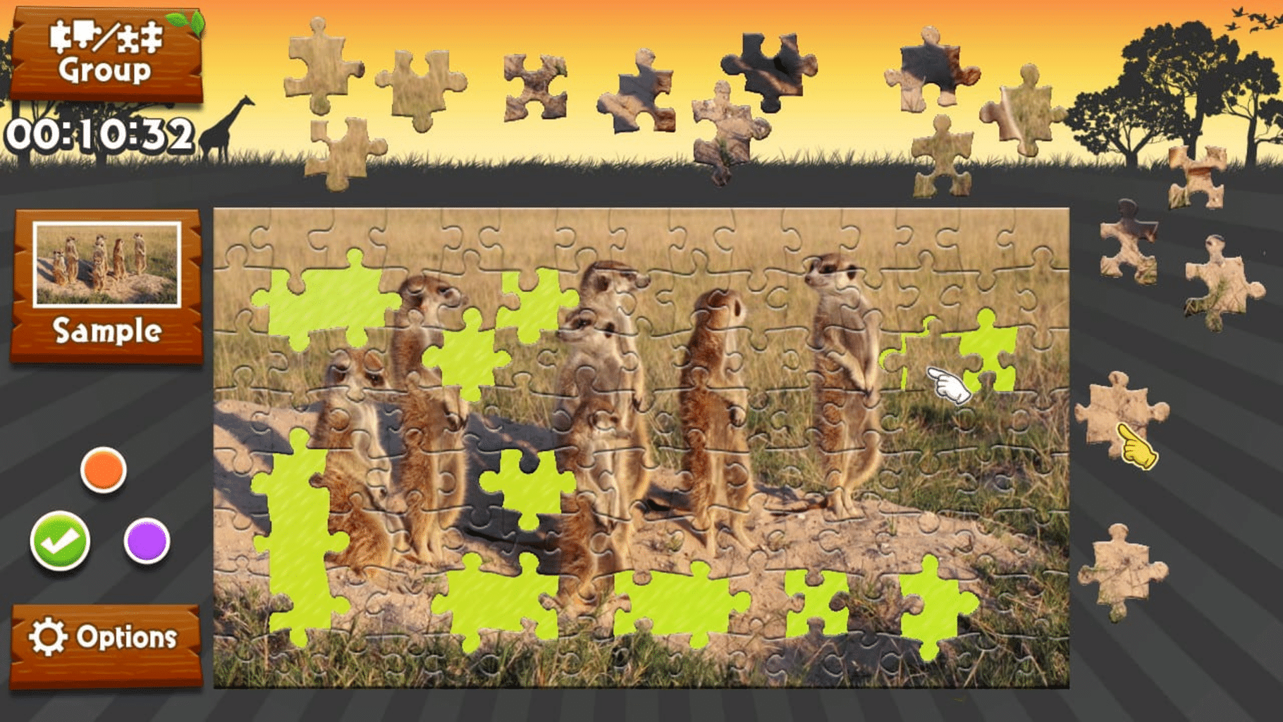 Animated Jigsaws Collection screenshot