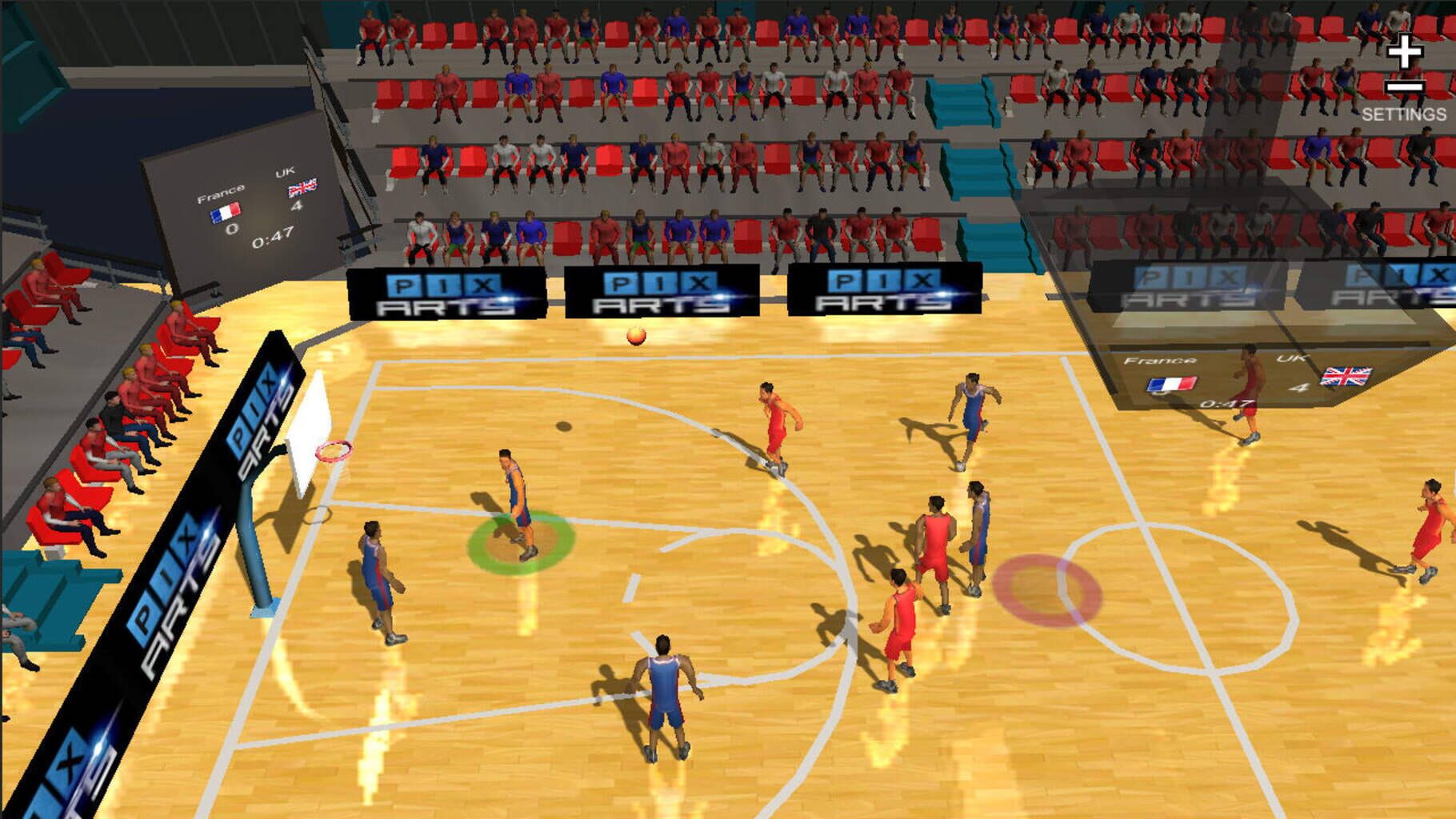 Olympic Basketball screenshot