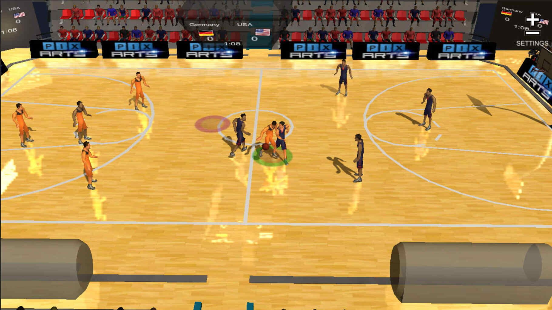 Olympic Basketball screenshot