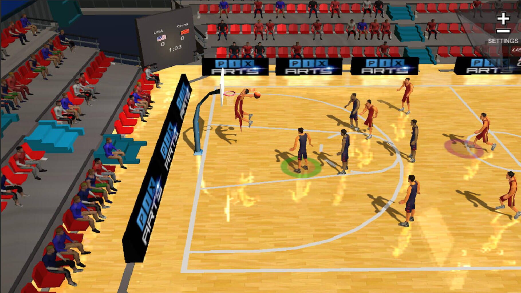 Olympic Basketball screenshot