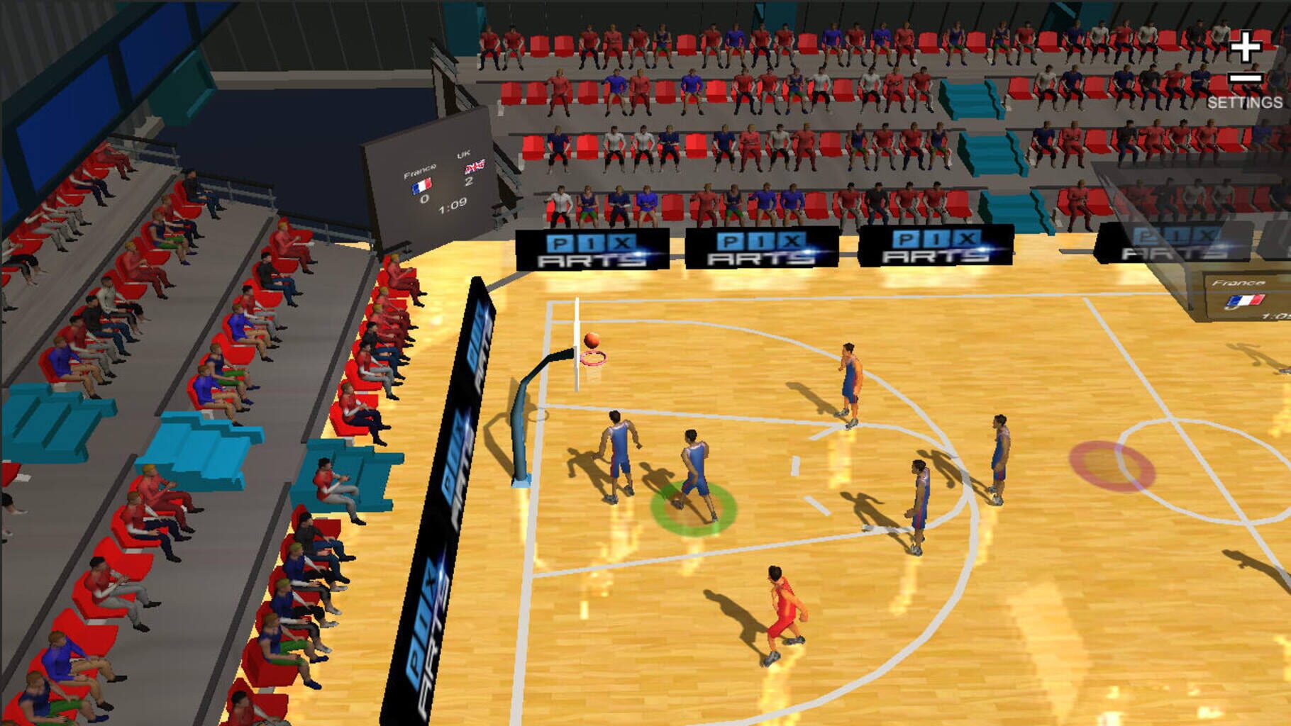 Olympic Basketball screenshot