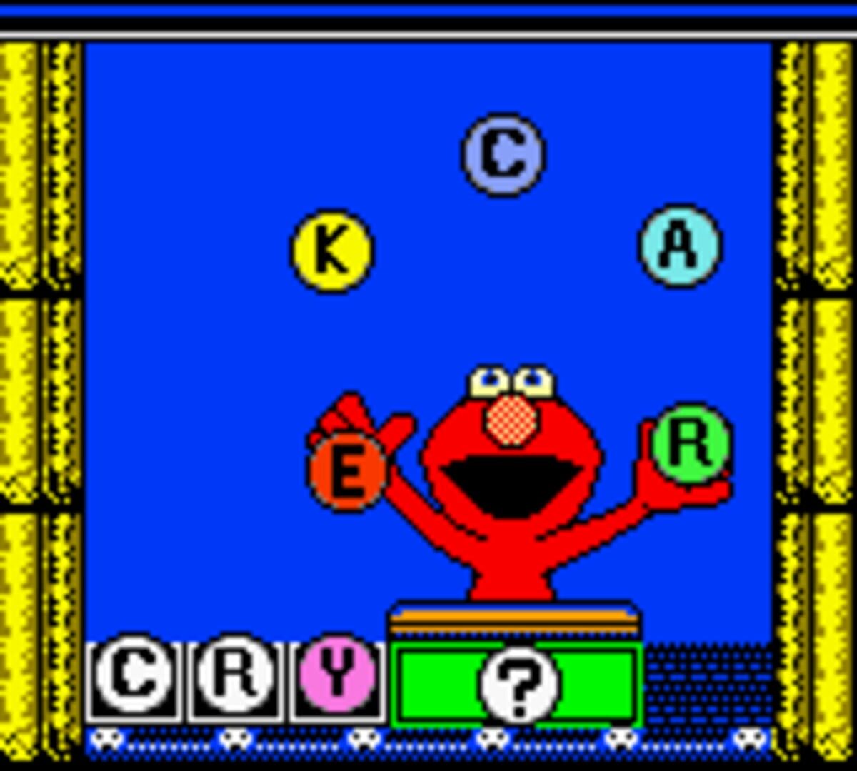 Captura de pantalla - Sesame Street: Elmo's ABCs