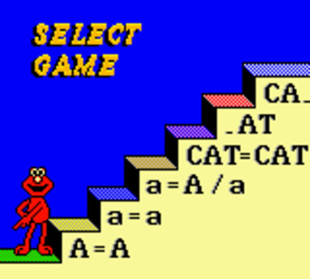 Captura de pantalla - Sesame Street: Elmo's ABCs