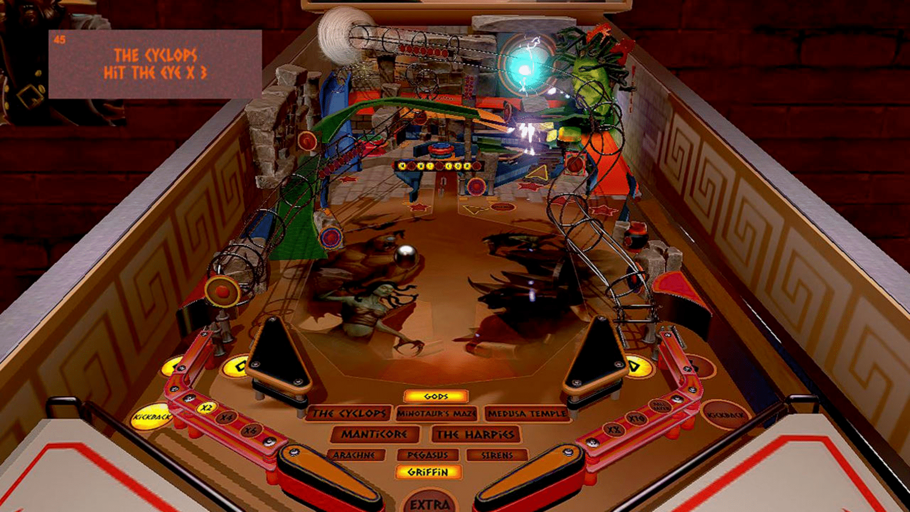 Titans Pinball screenshot