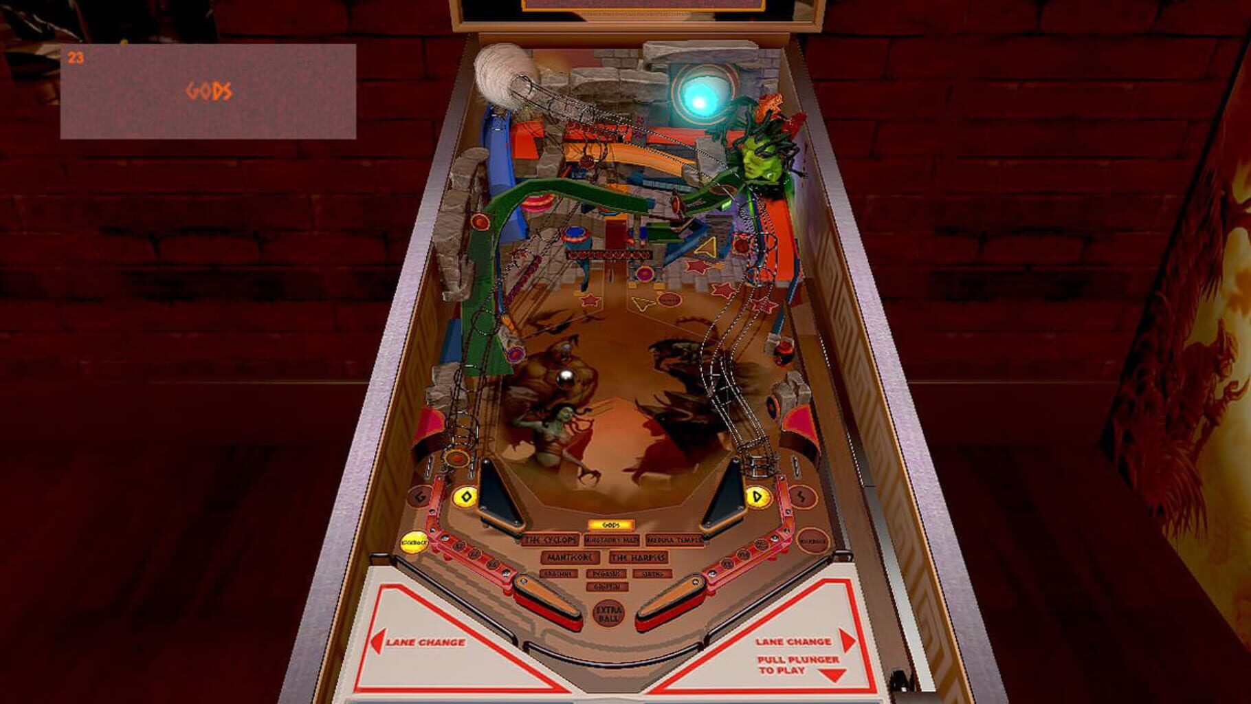 Titans Pinball screenshot