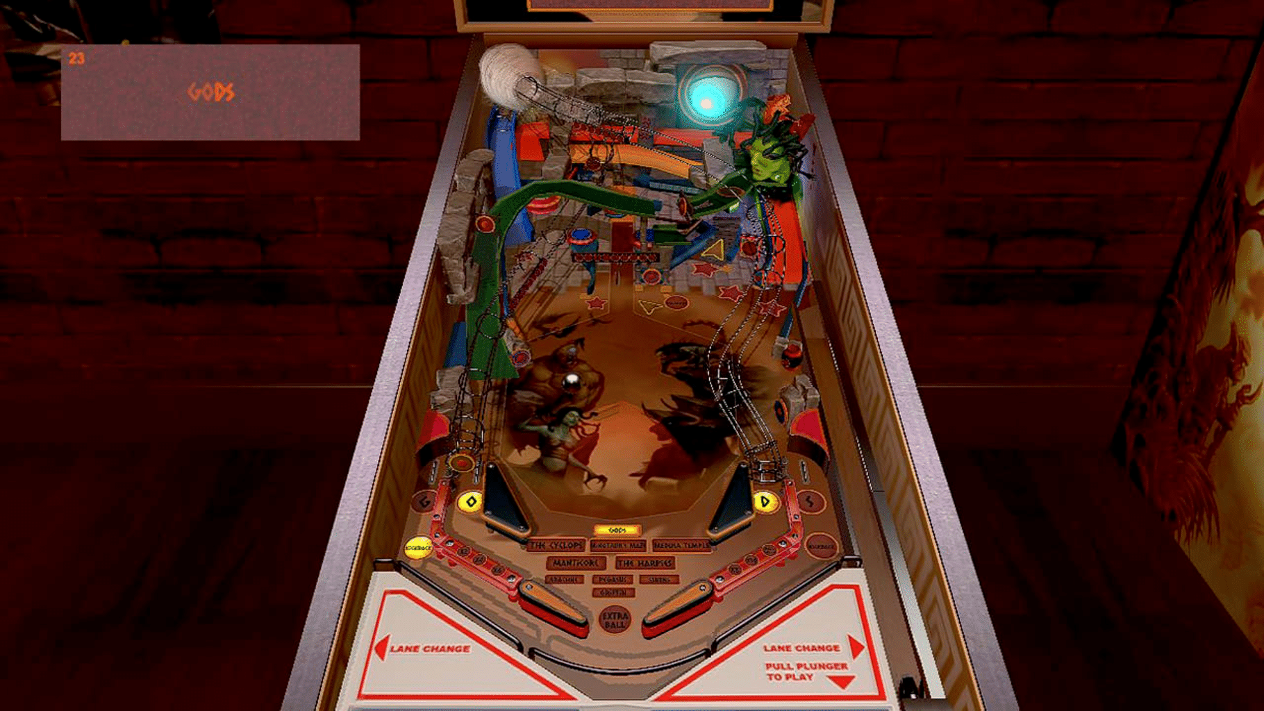 Titans Pinball screenshot