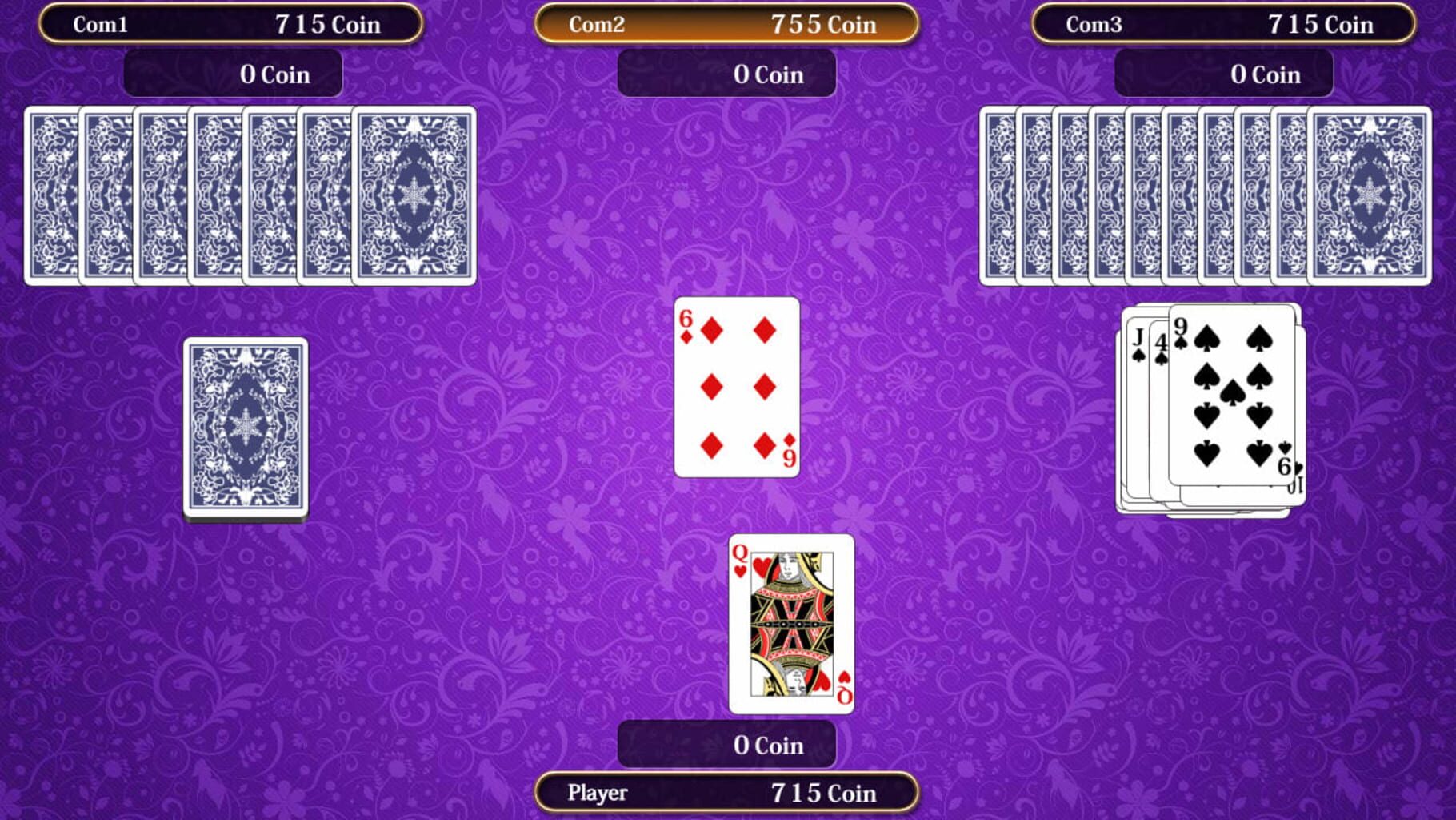 THE Card: Poker, Texas hold 'em, Blackjack and Page One screenshot