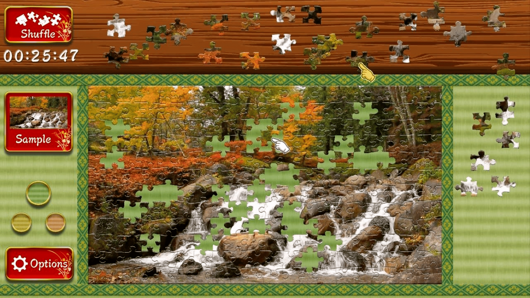 Animated Jigsaws: Beautiful Japanese Scenery screenshot