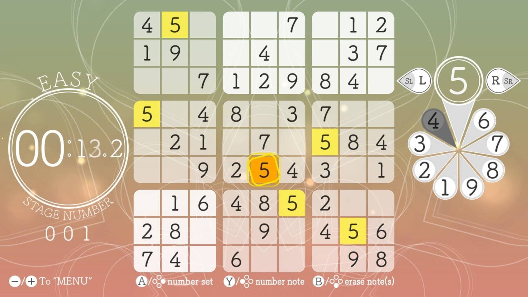 Captura de pantalla - Sudoku Relax 5 Full Bloom