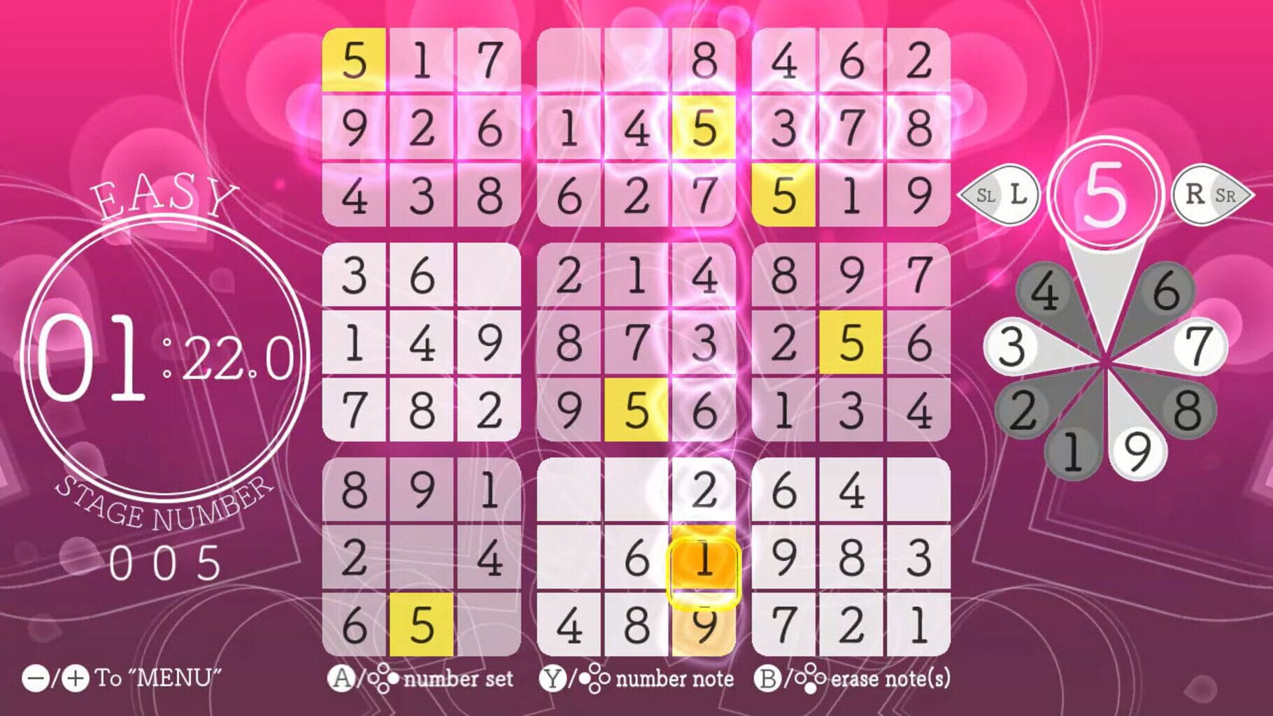 Captura de pantalla - Sudoku Relax 5 Full Bloom