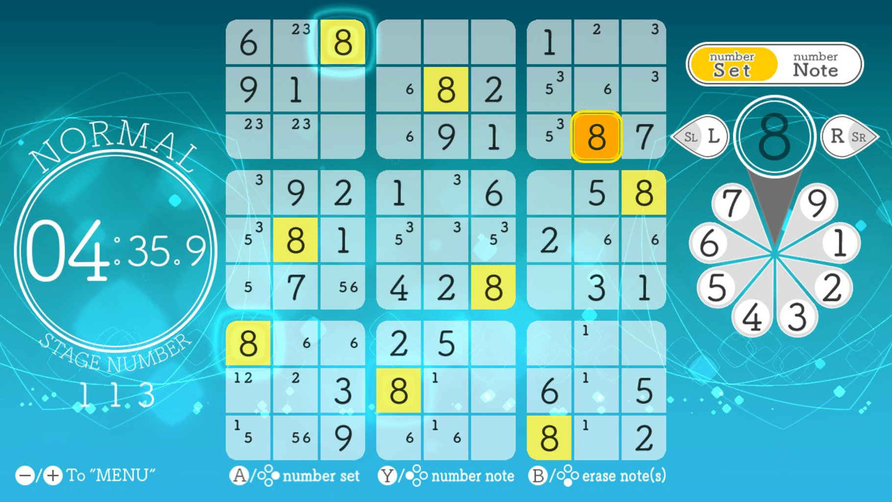 Sudoku Relax 2 Summer Waves screenshot