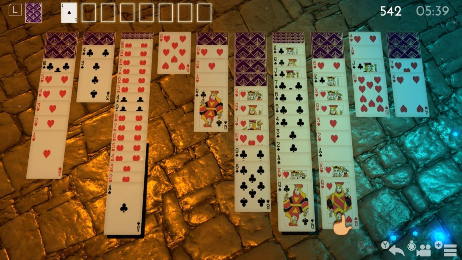 Spider Solitaire screenshot