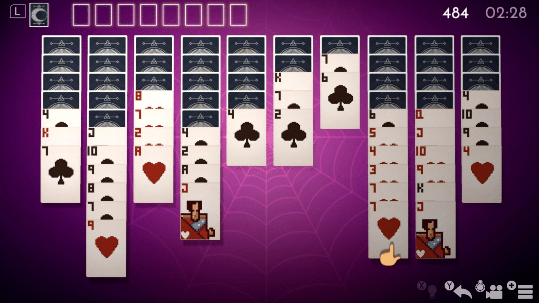 Spider Solitaire screenshot