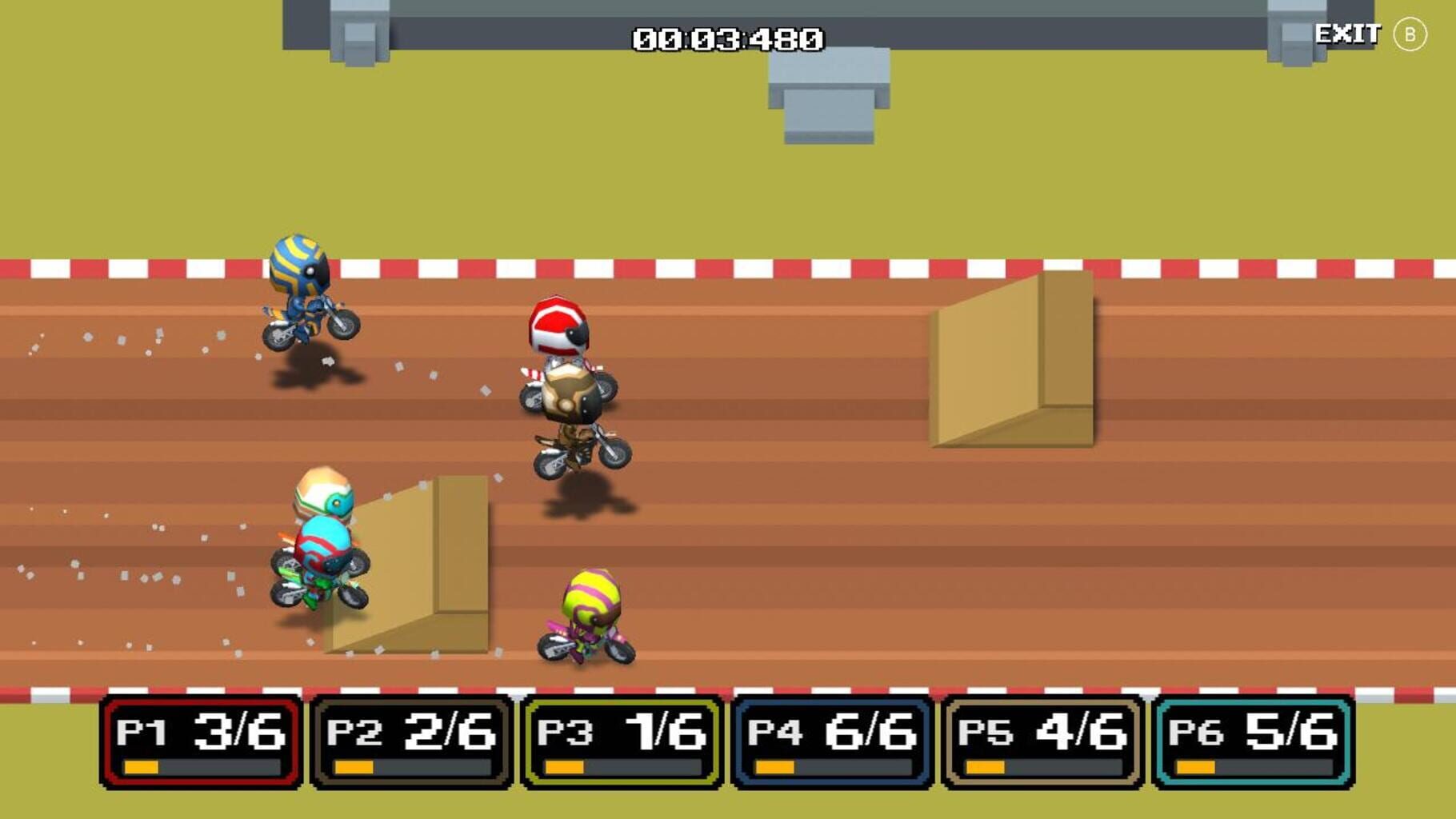 Dirt Bike Retro screenshot