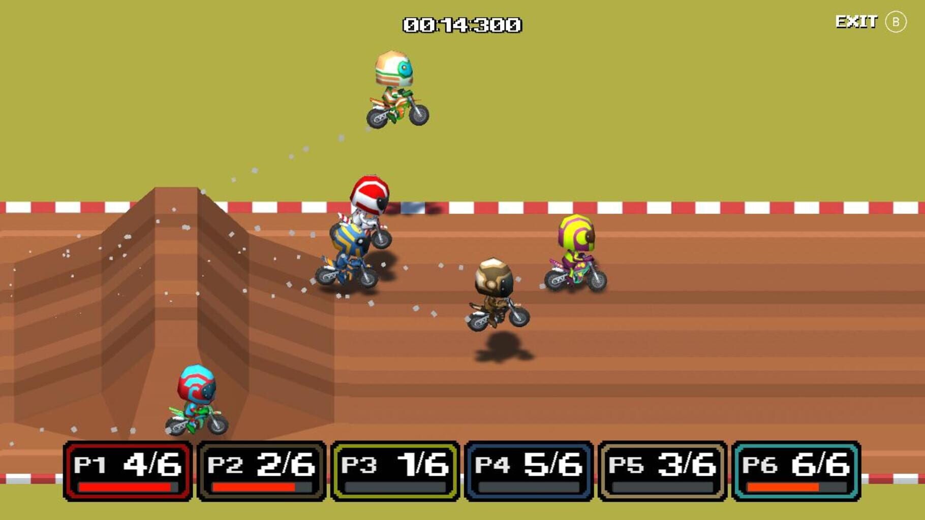 Dirt Bike Retro screenshot