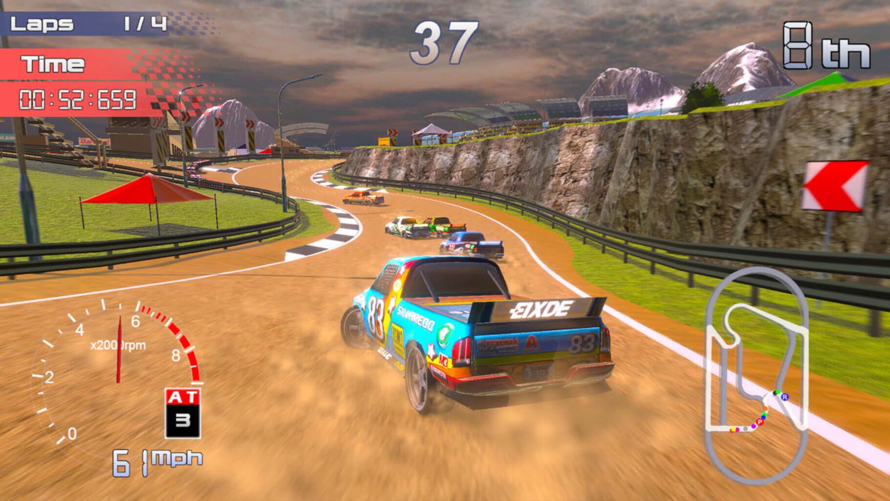 Captura de pantalla - Speed Truck Racing