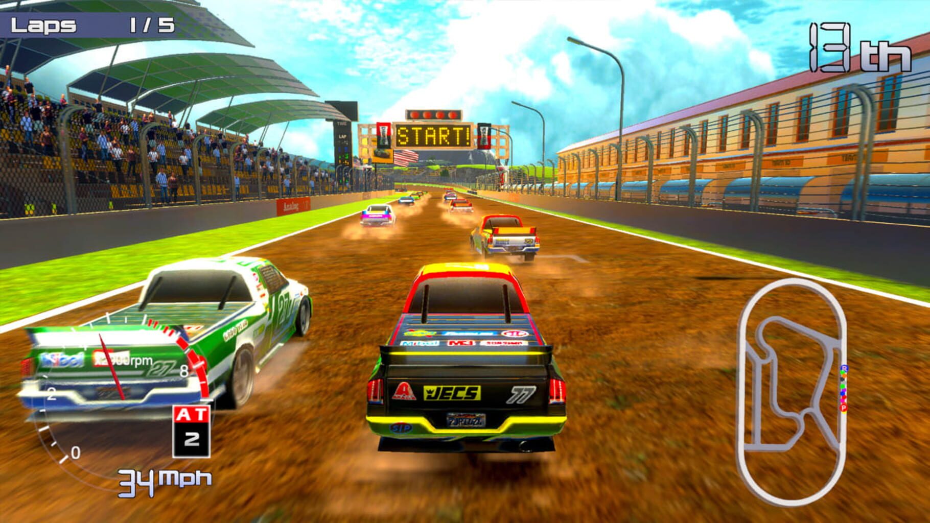 Captura de pantalla - Speed Truck Racing