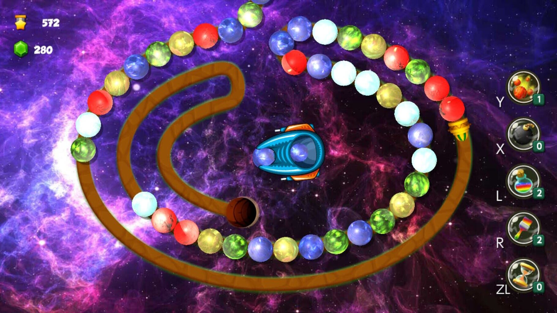 Space Blast Zom A Matching Game screenshot