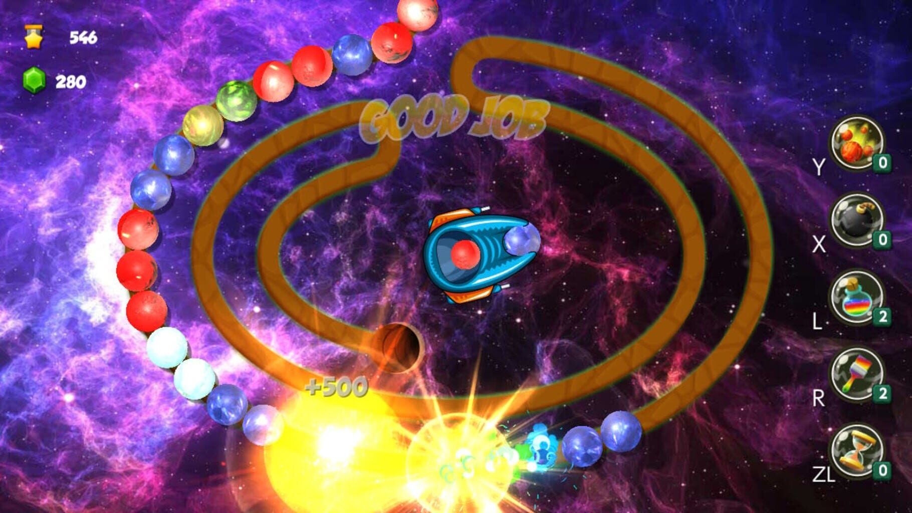 Captura de pantalla - Space Blast Zom A Matching Game