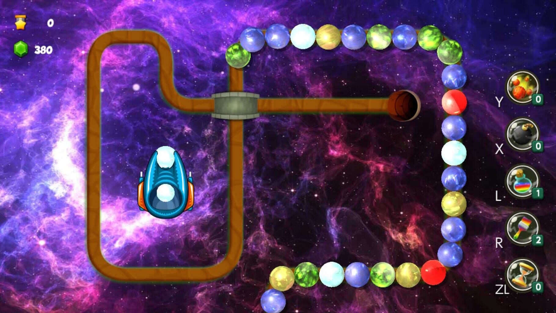 Space Blast Zom A Matching Game screenshot