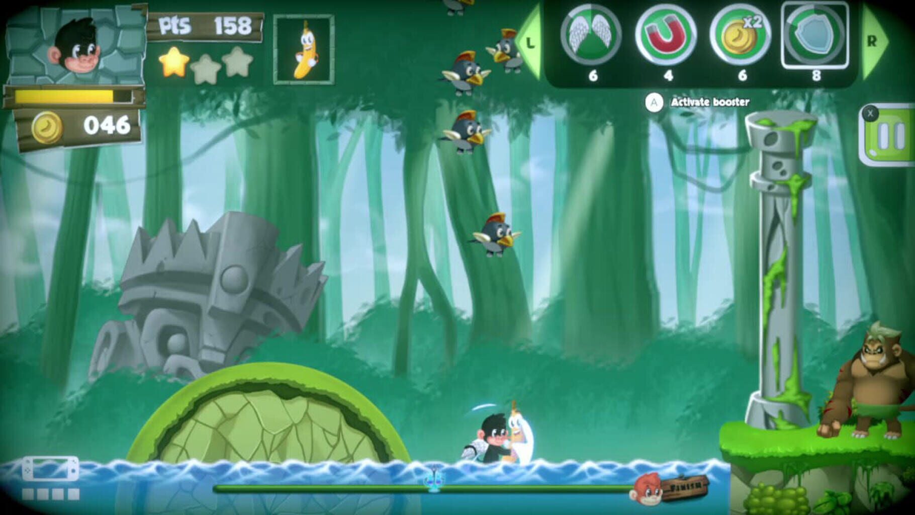Banana Treasures Island screenshot