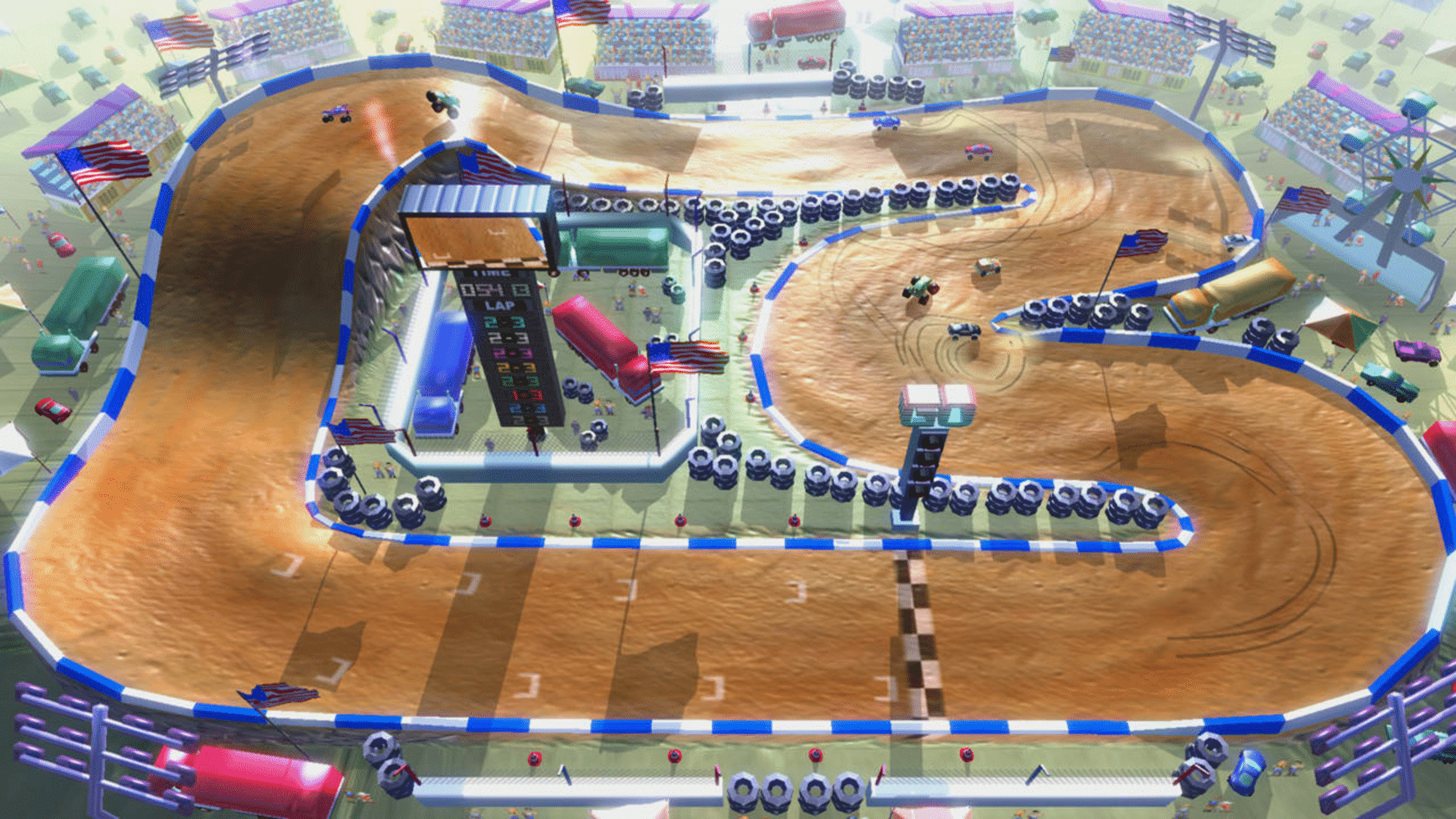 Rock 'N Racing Bundle 3 in 1 screenshot