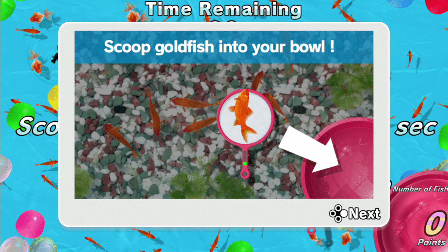 Catch 'Em! Goldfish Scooping screenshot