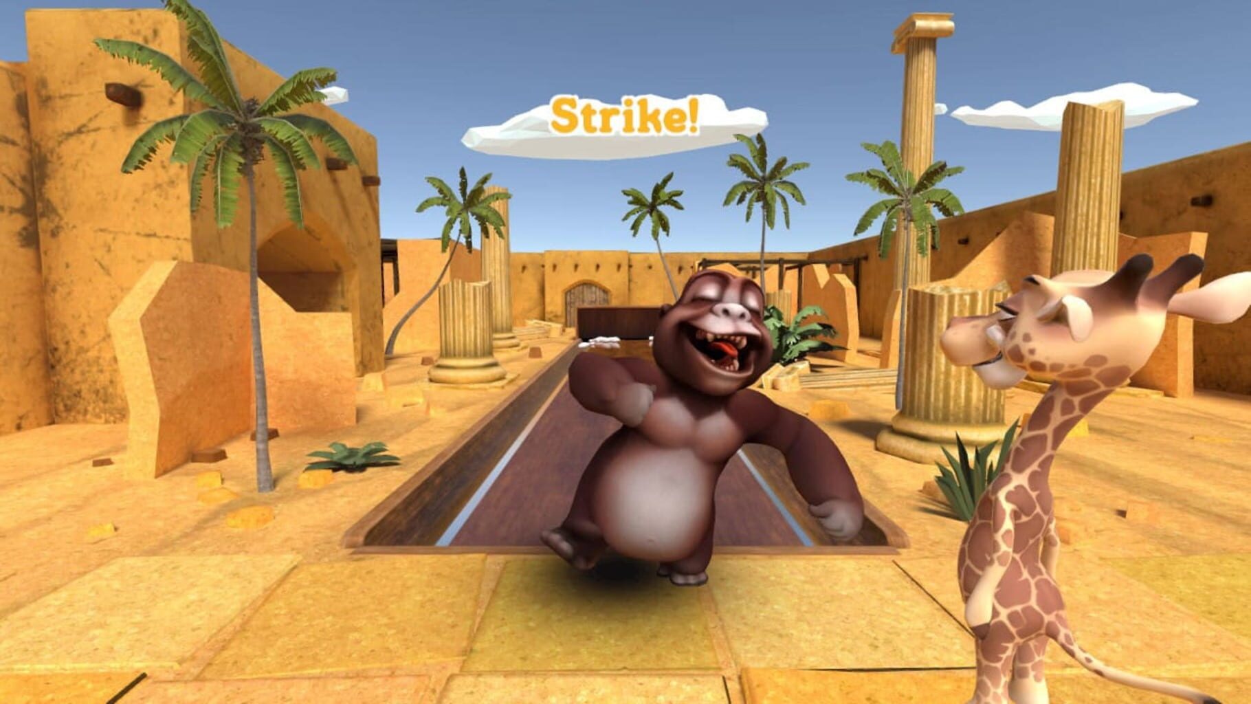 Happy Animals Bowling screenshot