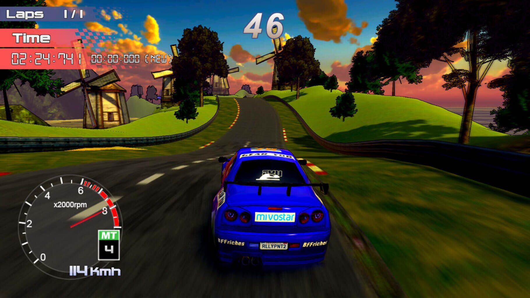 Rally Rock 'N Racing screenshot