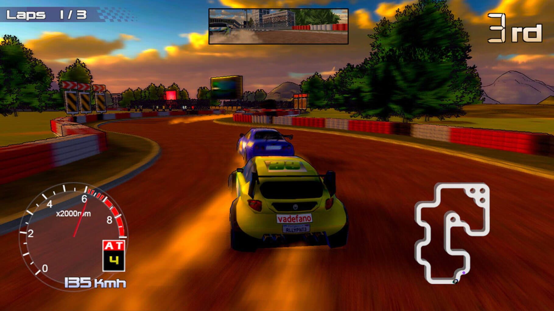 Captura de pantalla - Rally Rock 'N Racing