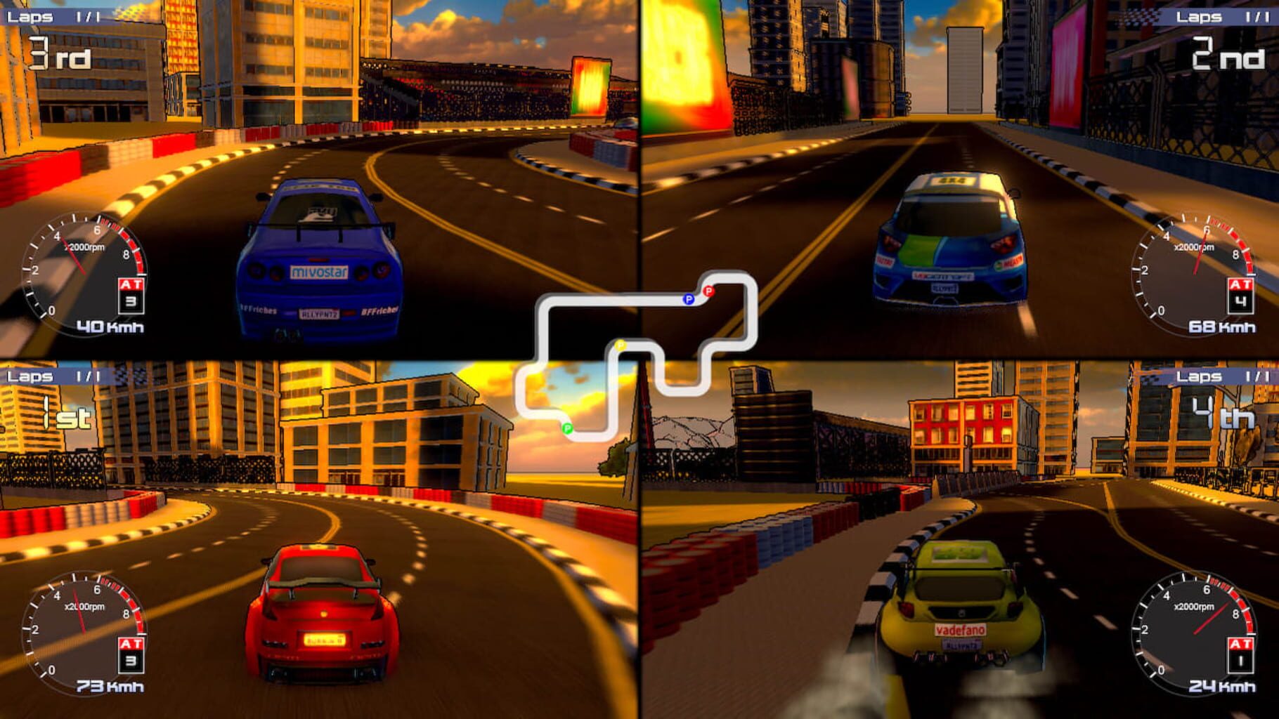 Rally Rock 'N Racing screenshot