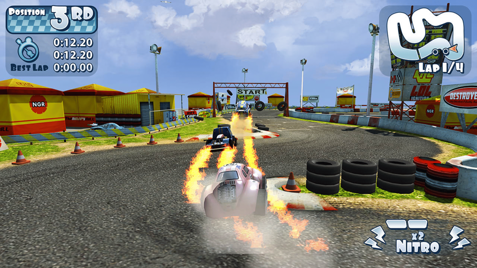 Mini Motor Racing X screenshot