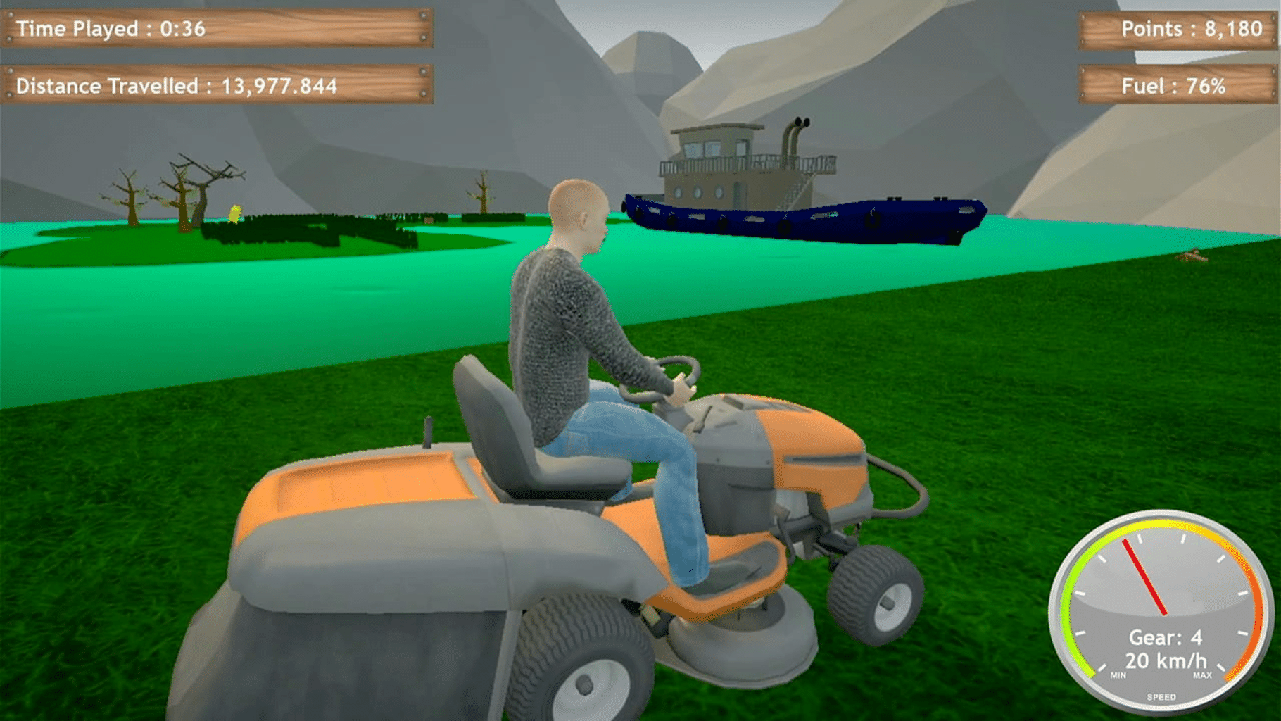 Lawnmower Game: Next Generation screenshot