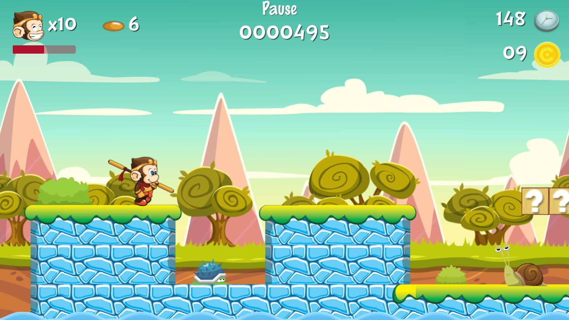 Monkey Hit - Screenshot