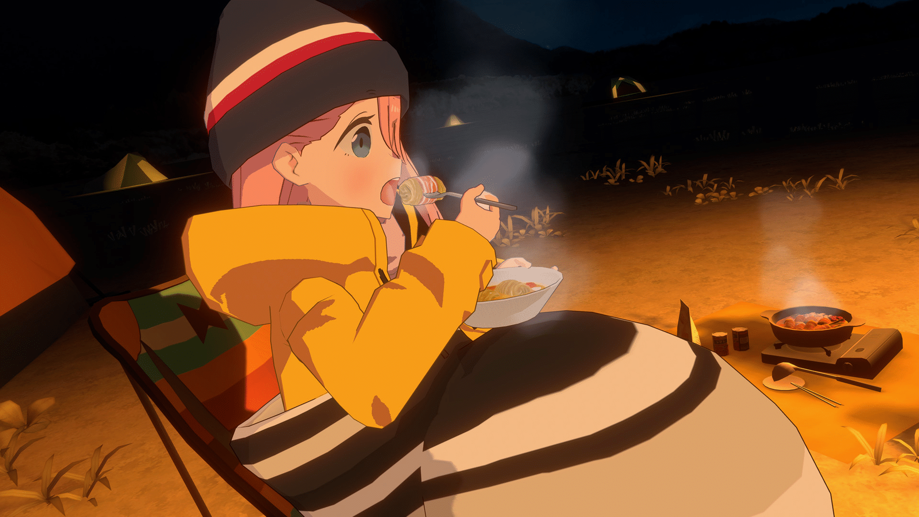 Laid-Back Camp: Virtual - Fumoto Campsite screenshot