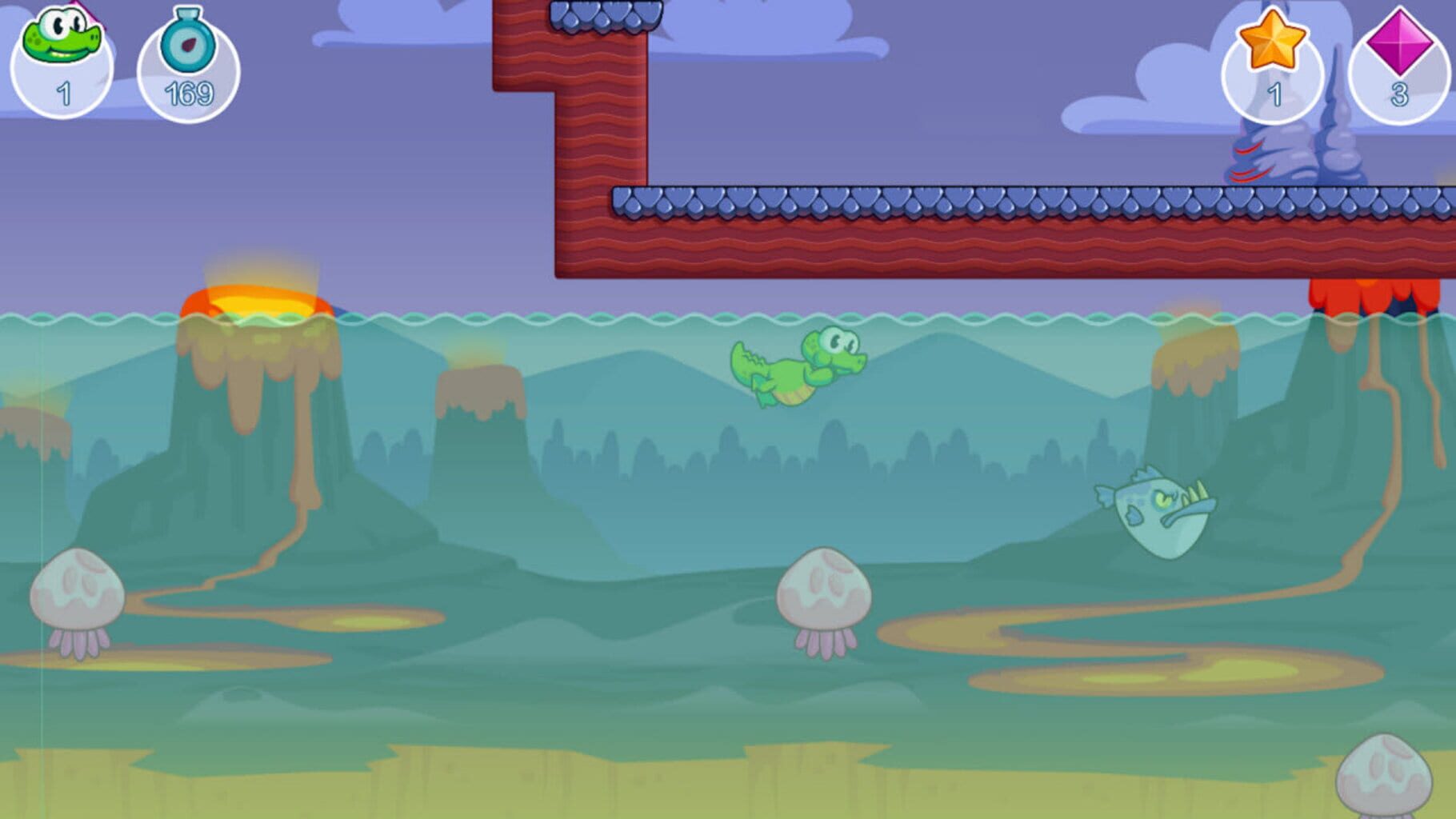 Croc's World Run screenshot