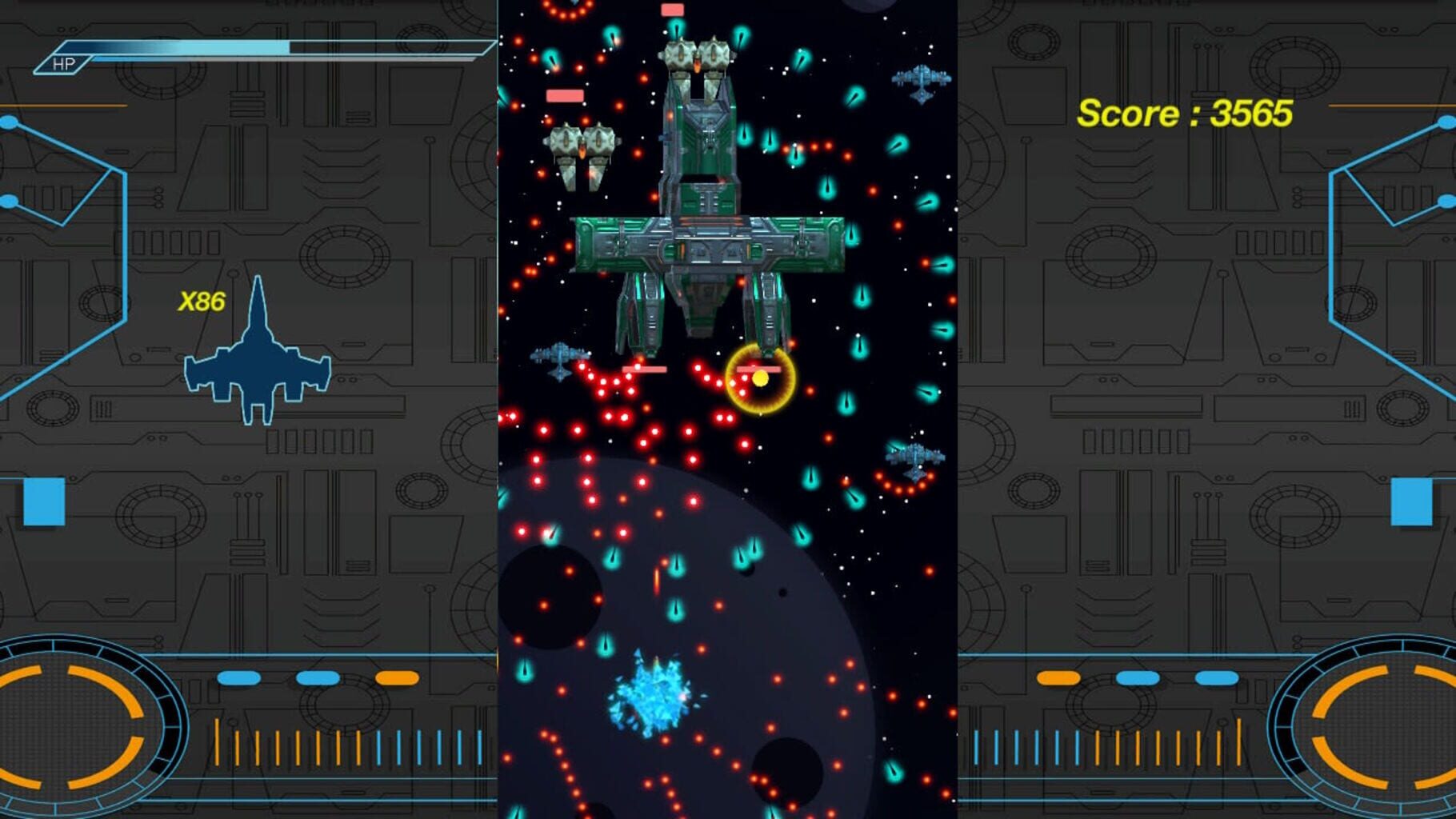 Captura de pantalla - Retro Arcade Shooter - Attack from Pluto