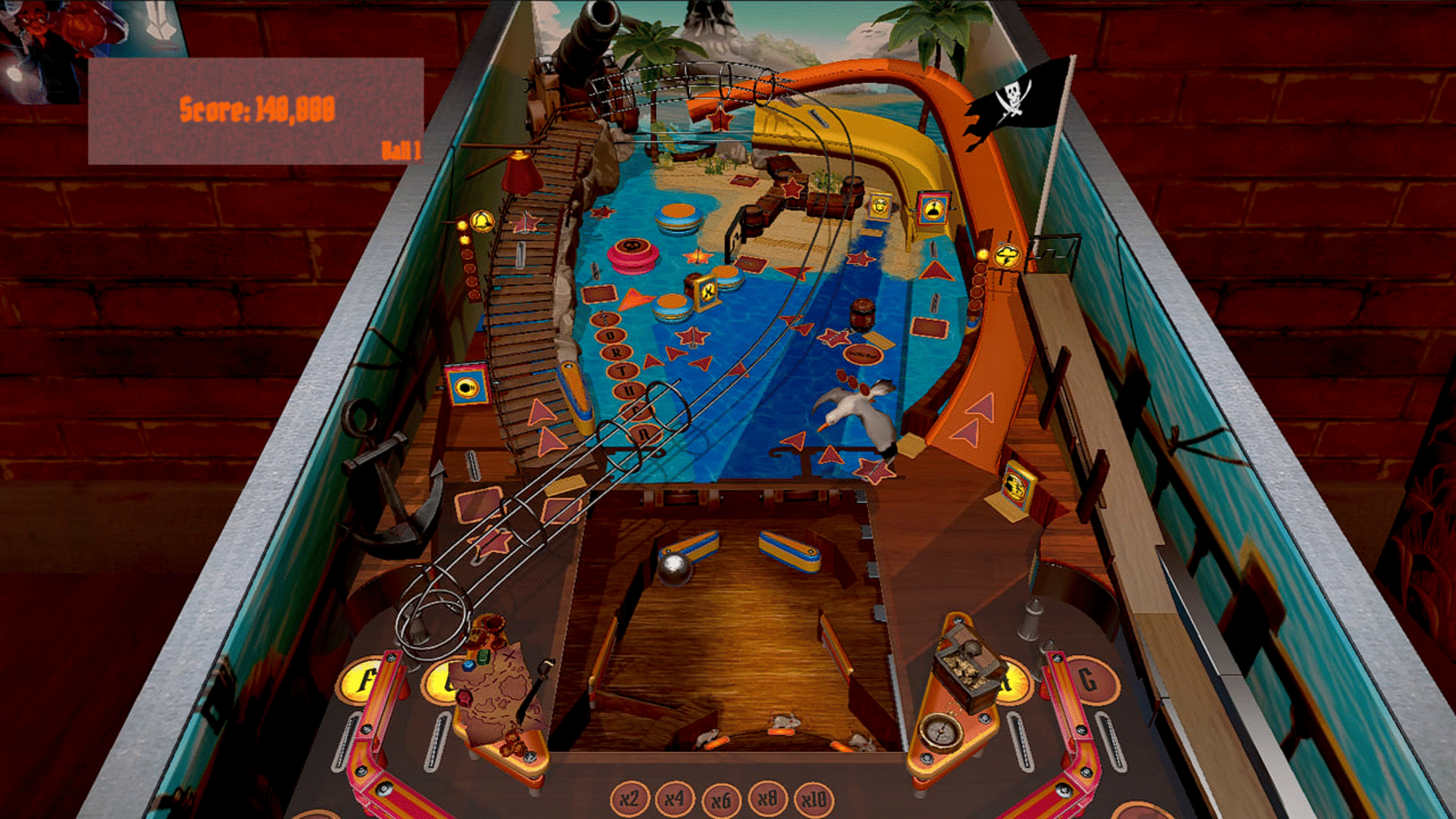 Pirates Pinball screenshot