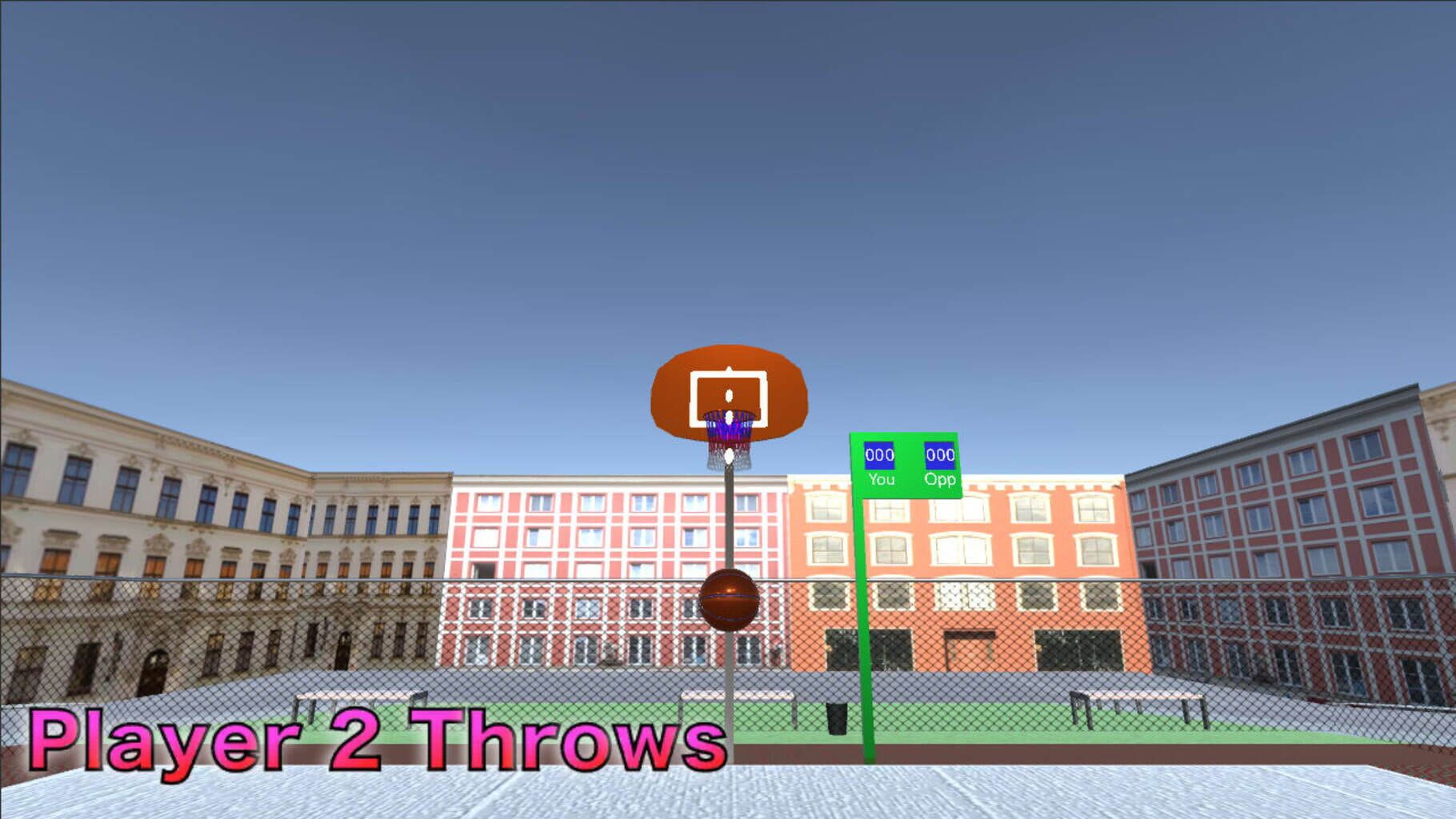Free Throw Basketball screenshot