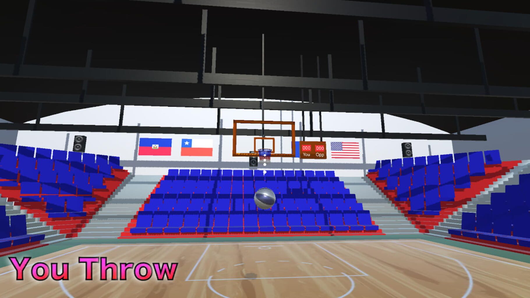 Free Throw Basketball screenshot