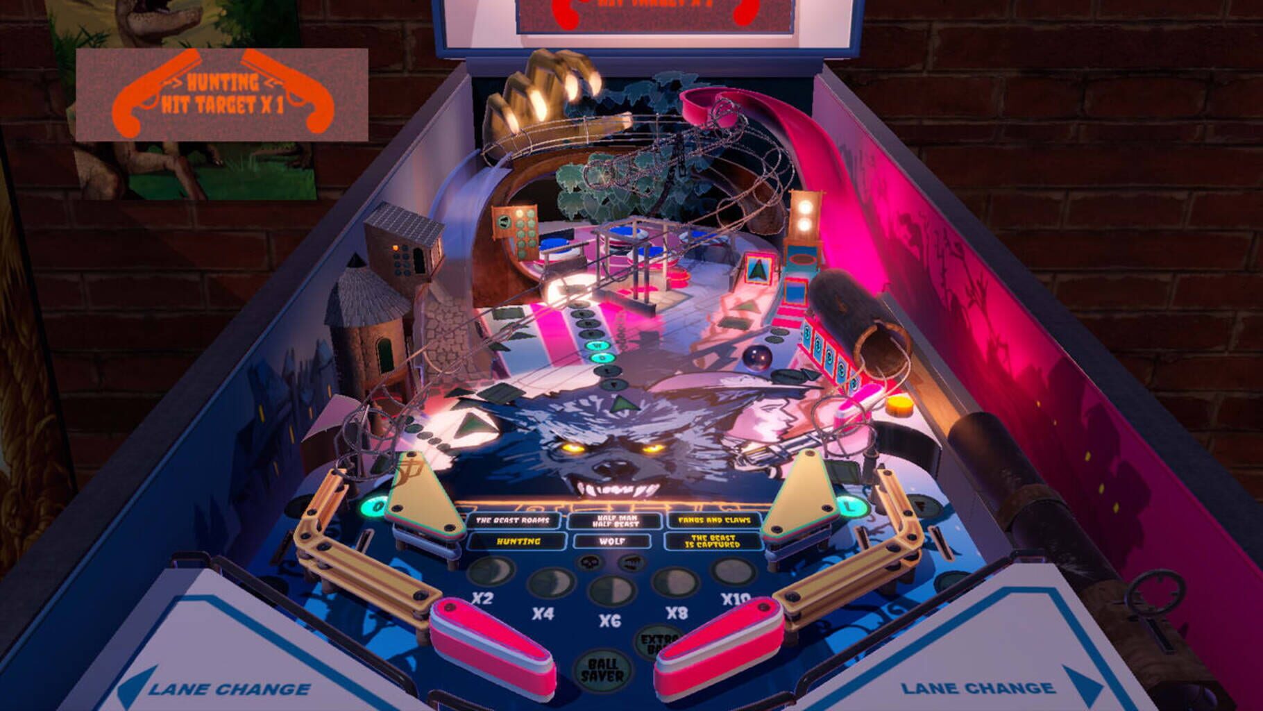 Werewolf Pinball screenshot