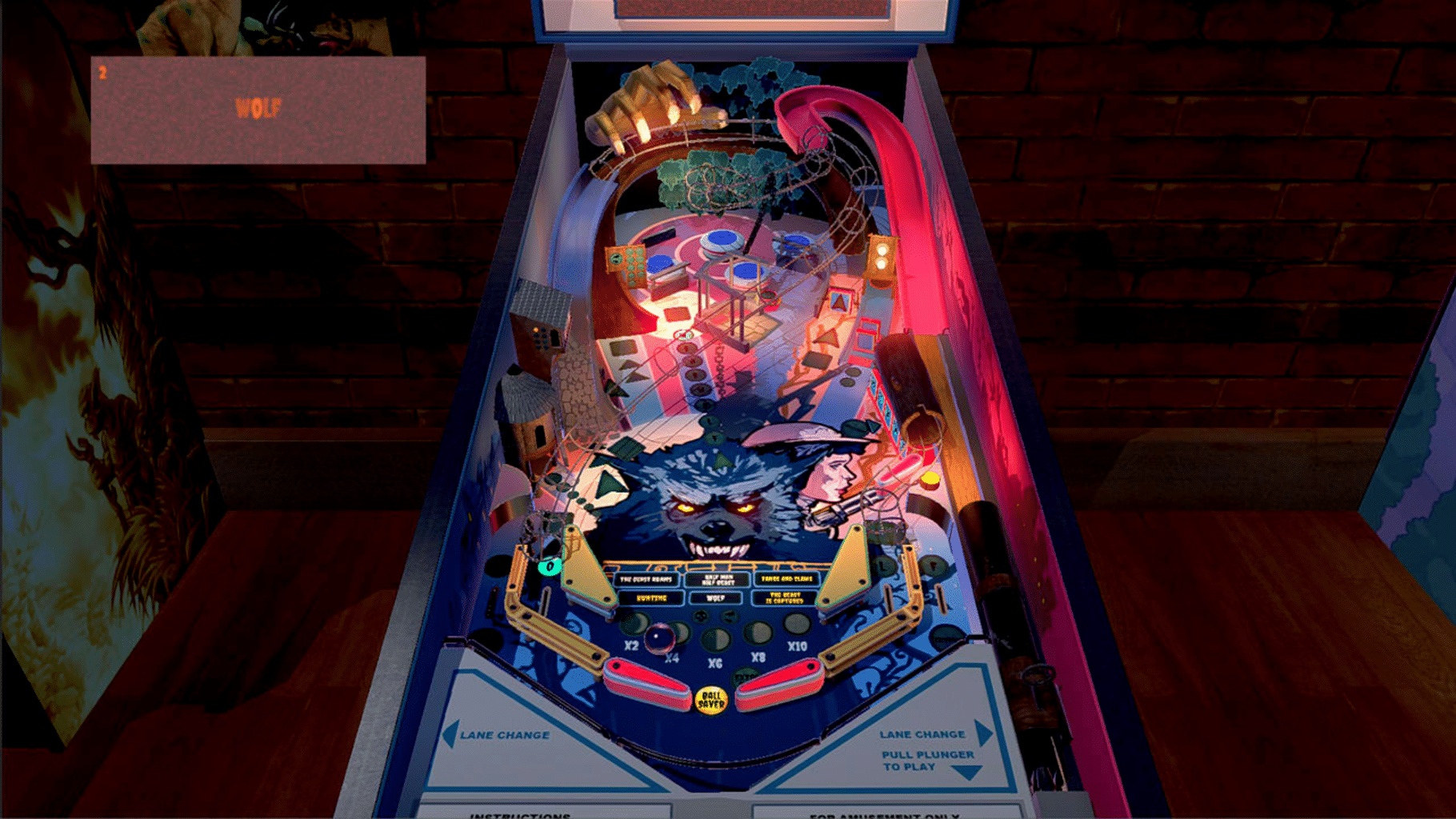 Werewolf Pinball screenshot