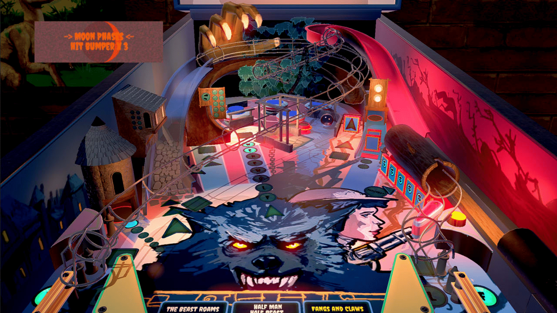 Werewolf Pinball screenshot