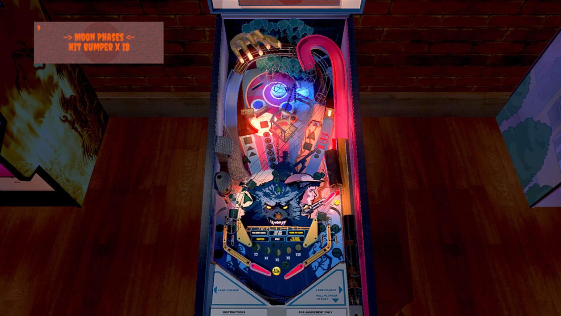 Werewolf Pinball screenshot