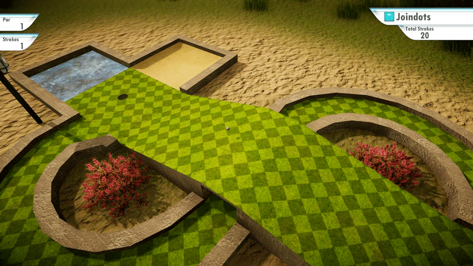 3D MiniGolf screenshot