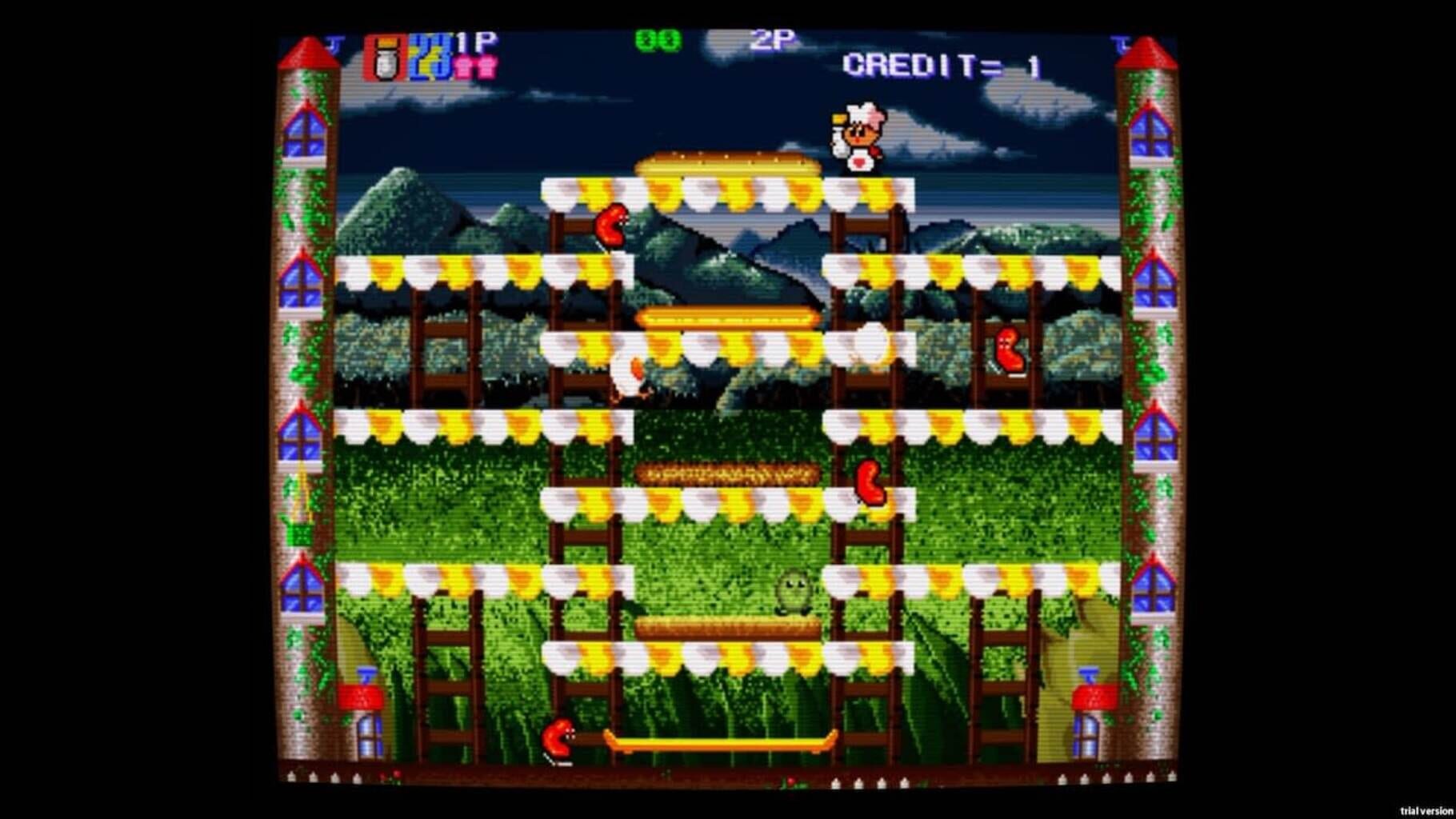 Retro Classix 2-in-1 Pack: Heavy Barrel & Super Burger Time screenshot