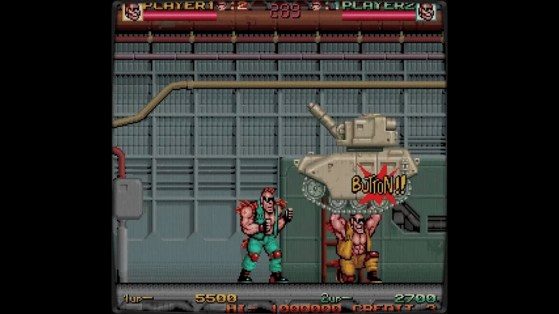 Retro Classix 2in1 pack: Bad Dudes & Two Crude Dudes screenshot